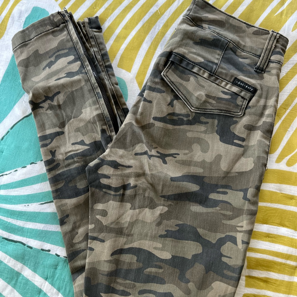 Camo Print pants